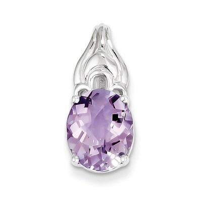 Pink Quartz Pendant Sterling Silver QP2909PQ, MPN: QP2909PQ, 883957010069