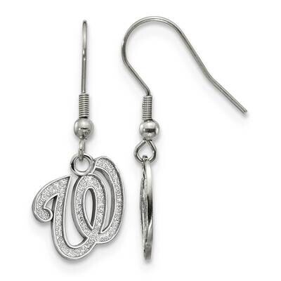 MLB Washington Nationals Dangle Earrings Stainless Steel ST517NAT, MPN: ST517NAT, 191101222412