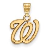 Washington Nationals Small Pendant 10k Yellow Gold 1Y010NAT, MPN: 1Y010NAT, 886774807669