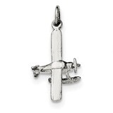 Floatplane Pendant Sterling Silver Polished QC8621, MPN: QC8621, 191101459504