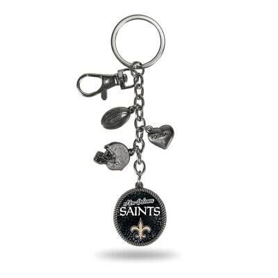 NFL New Orleans Saints Sparo Charm Key Ring GC6945, MPN: GC6945, 767345693402