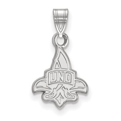 University of New Orleans Small Pendant 10k White Gold 1W001UNO, MPN: 1W001UNO, 886774767062