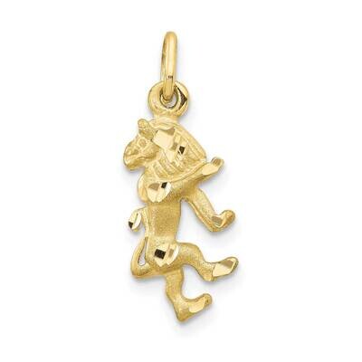 Leo Zodiac Charm 10k Gold 10ZC480, MPN: 10ZC480,