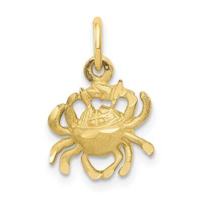 Cancer Zodiac Charm 10k Gold 10ZC479, MPN: 10ZC479,