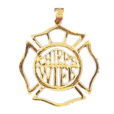 Dazzlers Jewelry Chief&#39;S Wife Pendant Necklace Charm Bracelet in Yellow, White or Rose Gold 10892, …
