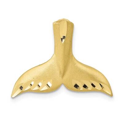 Diamond-Cut Whale Tail Slide 10k Gold 10K3028, MPN: 10K3028,