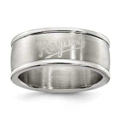 Kansas City Royals Logo Band Ring Stainless Steel ROY035-SZ6, MPN: ROY035, 634401993335