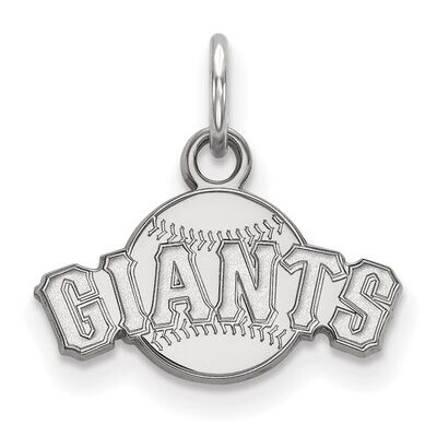 San Francisco Giants Extra Small Pendant Sterling Silver SS045GIT, MPN: SS045GIT, 886774630892
