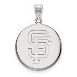 San Francisco Giants Large Disc Pendant Sterling Silver SS040GIT, MPN: SS040GIT, 886774630649