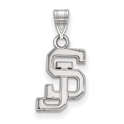 San Jose State University Small Pendant Sterling Silver SS005SJS, MPN: SS005SJS, 886774697529