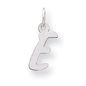 Initial E Charm Sterling Silver QC5092E, MPN: QC5092E, 883957529219