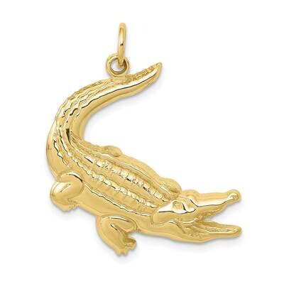 Alligator Charm 10k Gold 10D3462, MPN: 10D3462,