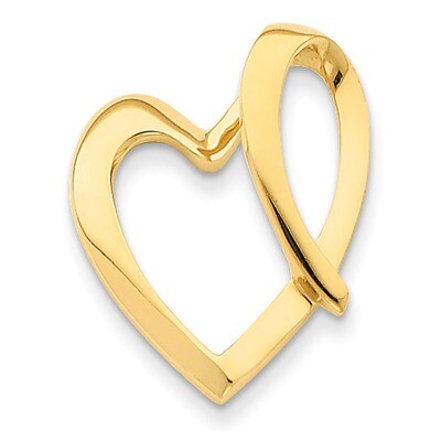 Heart Slide 14k Gold SL567, MPN: SL567, 886774257136