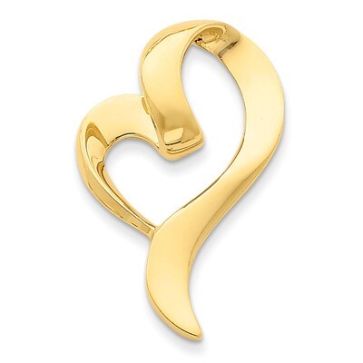 Heart Slide 14k Gold SL566, MPN: SL566, 886774257129