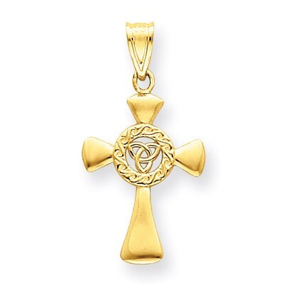Celtic Cross Pendant 14k Gold C1943, MPN: C1943, 752908151048