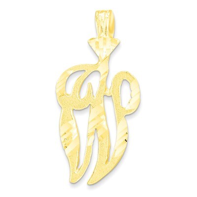 Initial W Charm 10k Gold 10C767W, MPN: 10C767W, 883957393032
