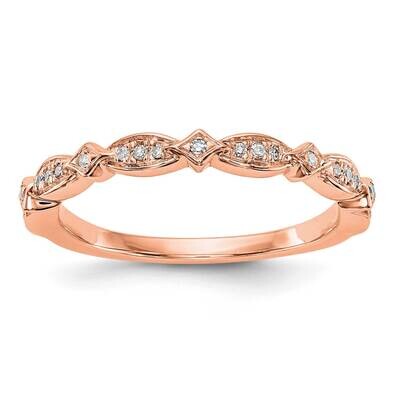 Diamond Band 14k Rose Gold RM3378B-008-RAA, MPN: RM3378B-008-RAA,