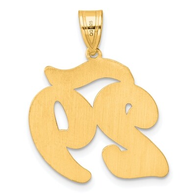Script Number 29 Pendant 14k Gold Polished SCN29, MPN: SCN29, 196904078471
