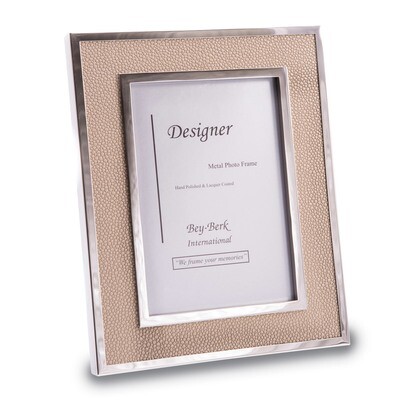 Stingray Design 5 x 7 Inch Photo Frame Silver-plated GM13405