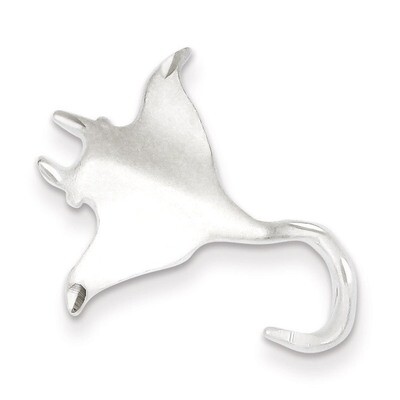 Stingray Charm Sterling Silver QC4882, MPN: QC4882, 883957354767