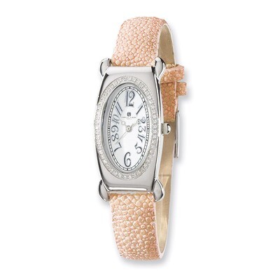 Charles Hubert Pink Stingray 0.68ct. Diamond 21x38mm Watch Ladies XWA1755, MPN: XWA1755, 8112330101…