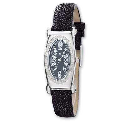 Charles Hubert Black Stingray 0.68ct. Diamond 21x38mm Watch Ladies XWA1753, MPN: XWA1753, 811233010…
