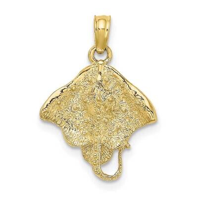 2-D Stingray Charm 10k Gold 10K7521, MPN: 10K7521,