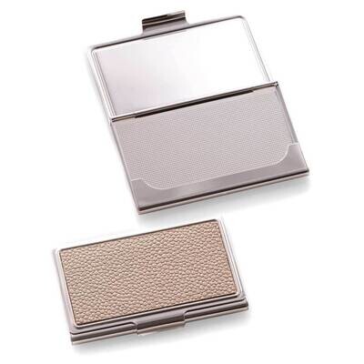 Nickel-plated Beige Stingray Design Card Case GM21342, MPN: GM21342, 797140322450