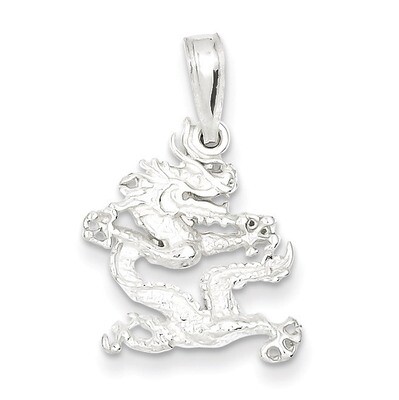 Dragon Pendant Sterling Silver QC4132, MPN: QC4132, 883957909738