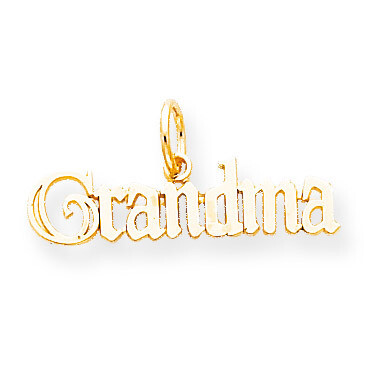 Grandma Charm 10k Gold 10C118, MPN: 10C118, 886774084084