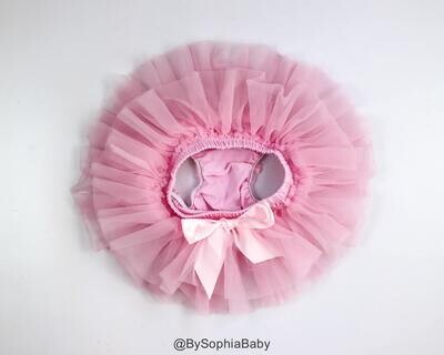 Baby Tutu Skirt Light Pink Tutu Skirt Baby Tutu Bloomers Pink Baby Bloomers Pink Diaper Cover Baby …