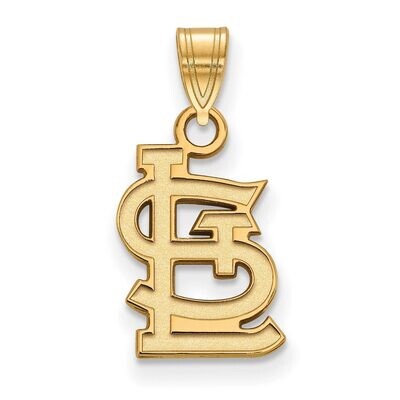 Saint Louis Cardinals Small Pendant Gold-plated Silver GP045CRD, MPN: GP045CRD, 886774944142