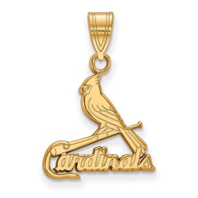 St. Louis Cardinals Medium Pendant in Sterling Silver