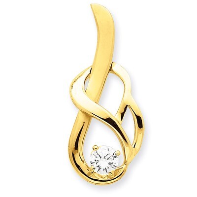 Diamond Slide Mounting 14k Gold XS1249, MPN: XS1249, 191101544880