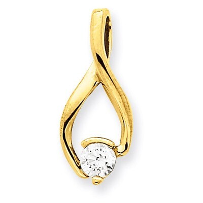 Diamond Slide Mounting 14k Gold XS1197, MPN: XS1197, 191101544729
