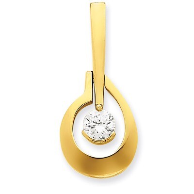 Diamond Slide Mounting 14k Gold XS1240, MPN: XS1240, 191101544859