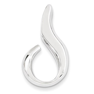 Fits up to 5mm Omega, 6mm Reversible, Omega Slide 14k White Gold SLW248, MPN: SLW248, 191101371530