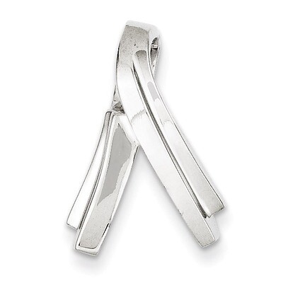 Fits up to 5mm Omega 6mm Reversible, Omega Slide 14k White Gold SLW240, MPN: SLW240, 191101371509