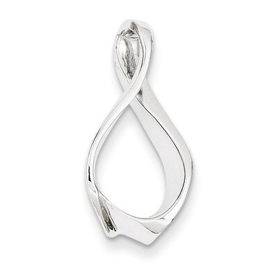 Fits up to 3mm Omega 5mm Reversible Omega Slide 14k White Gold SLW16, MPN: SLW16, 191101371479