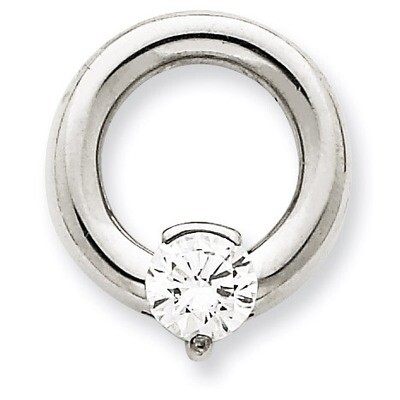 Diamond Slide Mounting 14k White Gold XSW391, MPN: XSW391, 191101545122