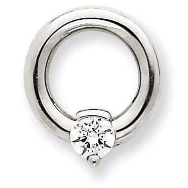 Diamond Slide Mounting 14k White Gold XSW388, MPN: XSW388, 191101545092