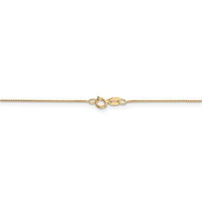 22 Inch .5mm Box Chain 14k Yellow Gold PEN1-22, MPN: PEN1-22, 886774584362