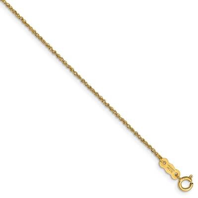 1.1mm Ropa Chain 14k Gold RPA020-5.5, MPN: RPA020-5.5, 883957166155