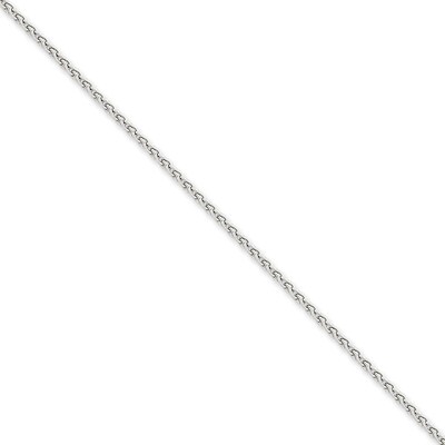 2.25mm ParisianWheat Chain 18 Inch 14k White Gold PEN72-18, MPN: PEN72-18, 886774400716