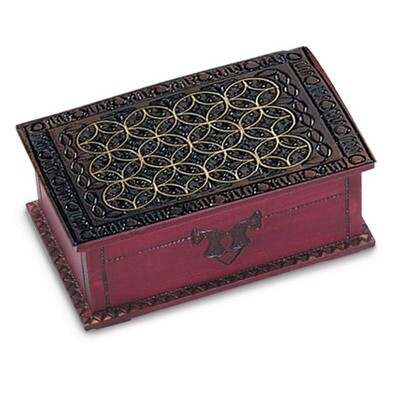 Wooden Medium Celtic Top Puzzle Box GM8524, MPN: GM8524, 610939072469