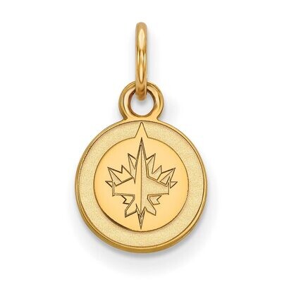 Winnipeg Jets x-Small Pendant 14k Yellow Gold 4Y001JTS, MPN: 4Y001JTS, 886774856063