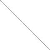 1.6mm Round Snake Chain 30 Inch 14k White Gold WSNA160-30, MPN: WSNA160-30, 886774434339