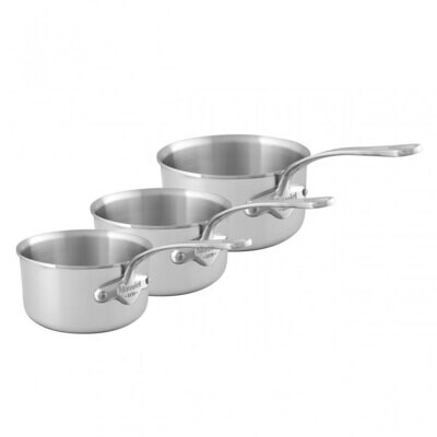 Mauviel M&#39;Urban 3 Serie 3 Casseroles 16 x 20cm 501050