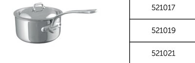 Mauviel M&#39;Cook Serie 3 Casseroles 16 x 20cm 521060