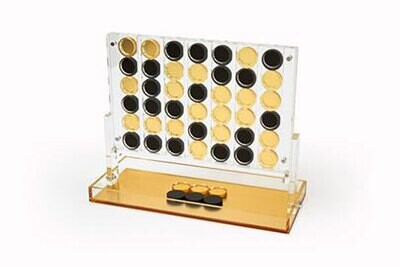 Tizo Acrylic Lucite Gold Connect for 4 Game HA120GBC4, MPN: HA120GBC4,